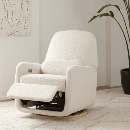 Arc Recliner & Swivel Glider w/ USB | Babyletto
