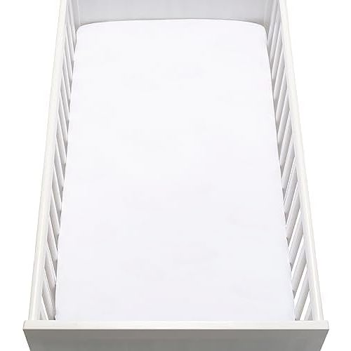 Newton Baby Organic Fitted Crib Sheets (2-Pack) - Ultra Breathable and Soft, 100% Organic Muslin Cotton, Fits All Standard Cribs, White…