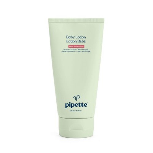 Pipette Baby Lotion Rose + Geranium - 5.7 fl oz