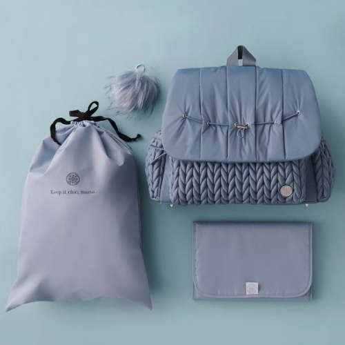 Levy Backpack Ash Blue Promo Set