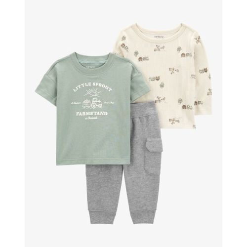 Baby 3-Piece Little Sprout Outfit Set - Carter's | Carter's