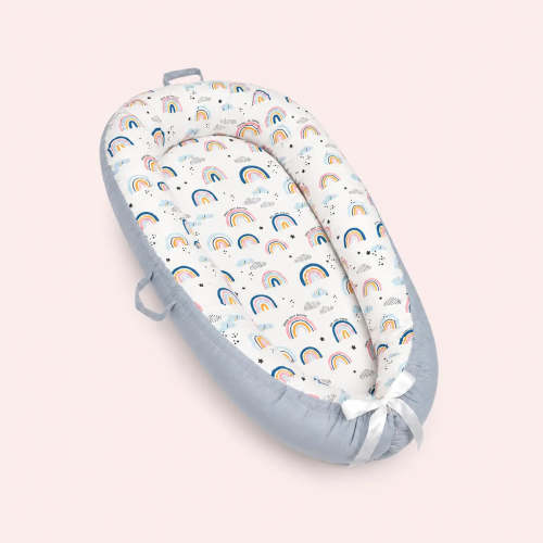 Premium Cotton Baby Lounger Nest