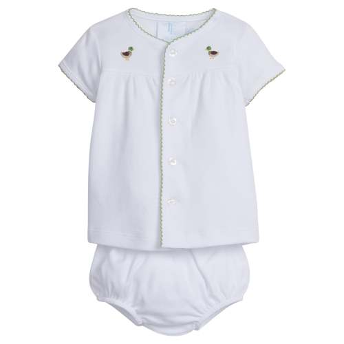 Pinpoint Layette Set - Mallard