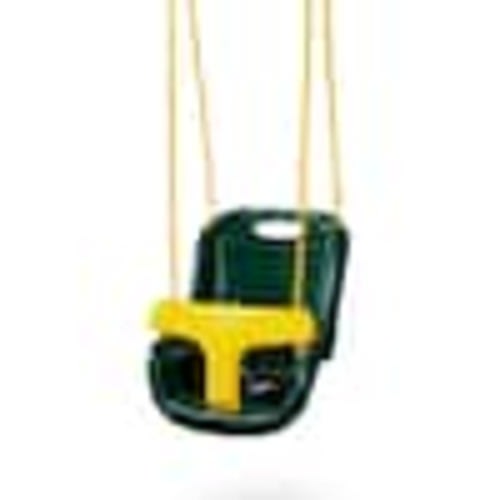Gorilla Playsets Green Infant Swing with High Back 04-0032-G