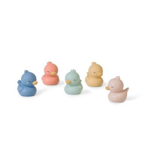 SARO Duck Bath Toy Set: No Holes, Mold-Resistant, 5 Pack
