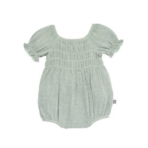 Modern Moments by Gerber Baby Girl Smocked Bubble Romper, Sizes 0/3 Months - 24 Months