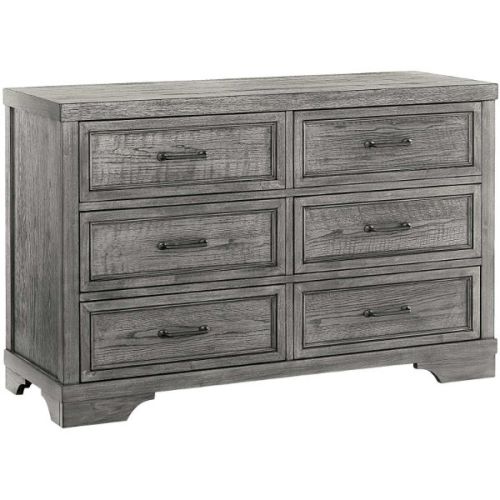 Foundry Gray 6 Drawer Dresser