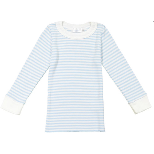 Boys & Baby Crew Long Sleeve - Ocean Blue Sailor Stripe