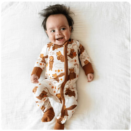 Little Sleepies- Beary Sleepy Zippy