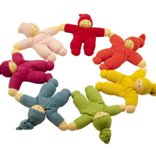 Bella Baby | Organic Terry Cloth Waldorf Dolls | Nanchen Pimpel