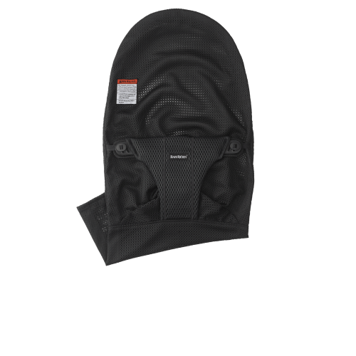 Extra Fabric Seat for Bouncer Bliss: Black - Mesh