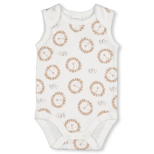 Off White Baby Cotton Sleeveless Bodysuit | Best&Less™ Online