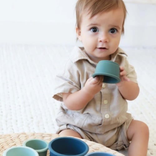 Silicone Stacking Cups