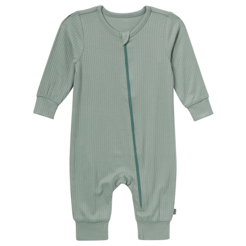 Modern Moments by Gerber Baby Neutral S uper Soft Long Sleeve Coverall, Sizes Newborn - 12 Months