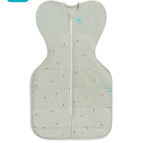 Swaddle Up™ 2.5 TOG Cotton Olive Bees