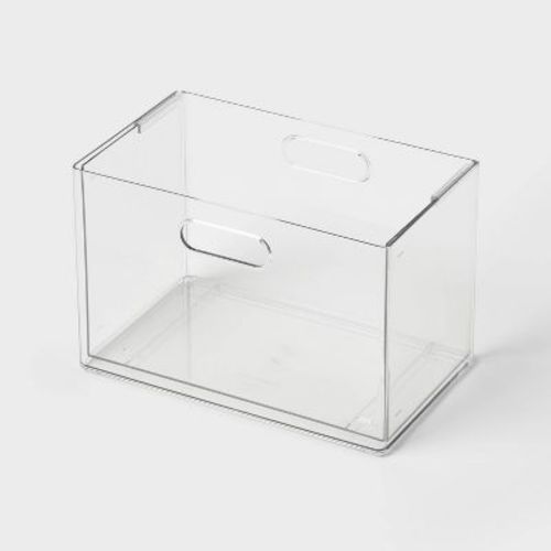 All Purpose Clear Expandable Bin Large - Brightroom™
