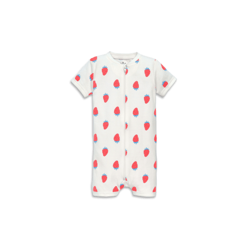 Baby Organic Zip Shortie, 0-3M