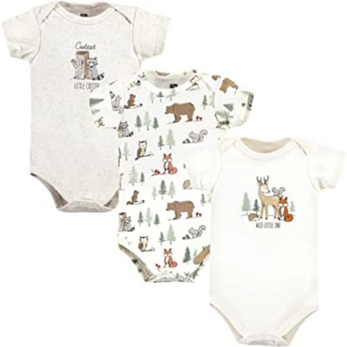 Hudson Baby Baby Cotton Bodysuits
