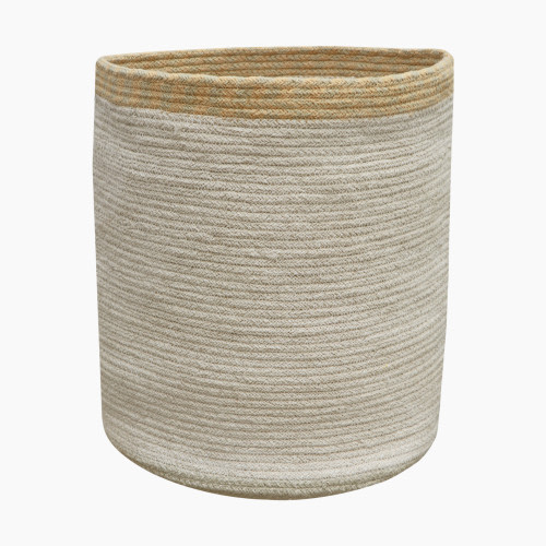 Lorena Canals Nomad Susa Basket - Natural, 1' 1" X 1' 3"