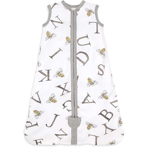 Burt's Bees Baby Beekeeper Infant Wearable Blanket, 100% Organic Cotton Unisex, Girl, Boy Swaddle Transition Sack - Light Weight 0.5 TOG or Medium Weight 1.5 TOG - Newborn Essentials Sleep Clothes
