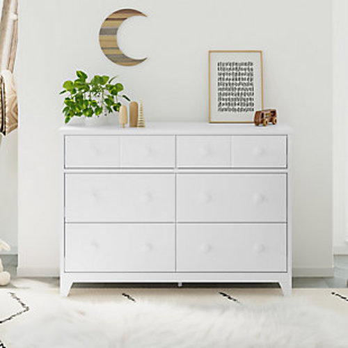Storkcraft Moss 6 Drawer Double Dresser