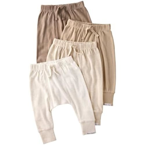Butterblu Jordan 4-Pack Jogger Pants 100% Cotton Bottoms