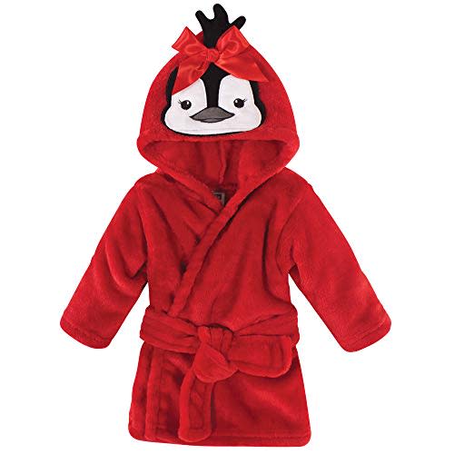 Hudson Baby Unisex Baby Plush Animal Face Bathrobe