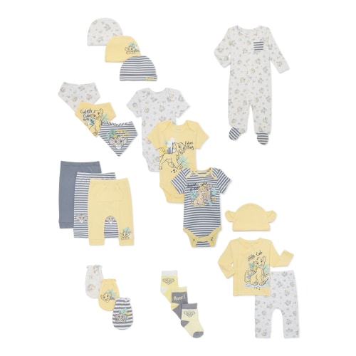 Free Shipping! Disney Baby Wishes + Dreams Lion King Unisex Baby Shower Gift Set, 22-Piece, Newborn-6/9M