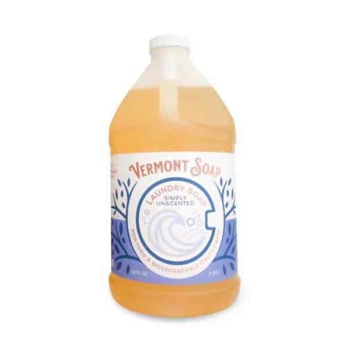 Simply Unscented Laundry Soap 64oz - Vermont Soap