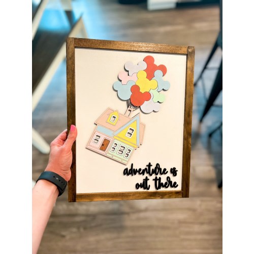up house playroom sign