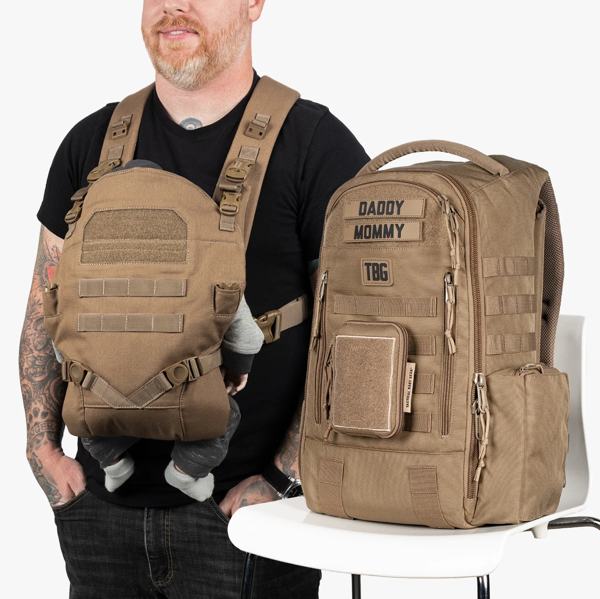 Daypack Diaper Bag + Baby Carrier Bundle | Save | TBG – Tactical Baby Gear