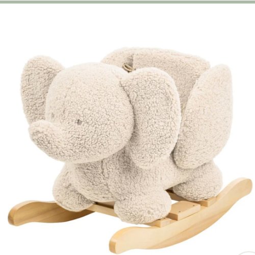 NATTOU Teddy Rocker Elephant Ecru