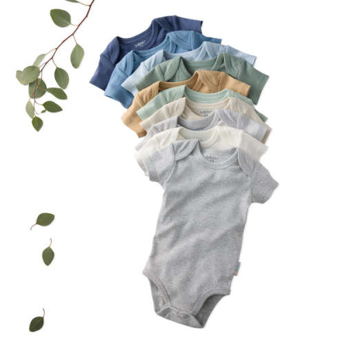 AVERY 10-Pack Short Sleeve Bodysuits
