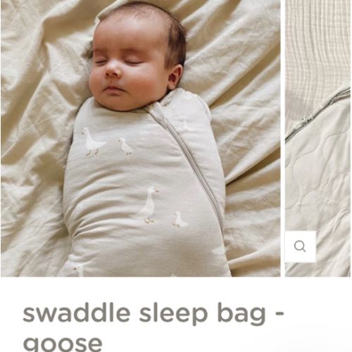 Swaddle Sleep Bag - Goose