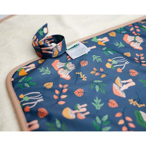 Ultra-Soft Bamboo Machine Washable and Wipeable Diaper Change Mat