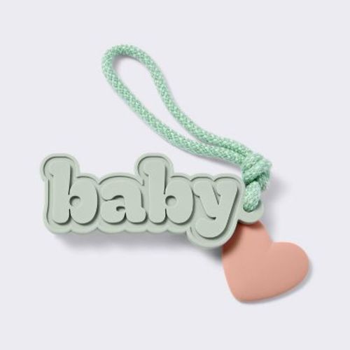 Diaper Bag Tag Solid - Baby - Green - Cloud Island™