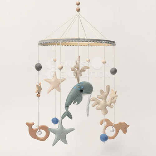 Montessori Ocean Life Mobile - Keep Your Baby Entertained!