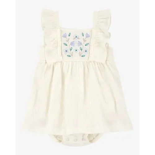Baby Floral Flutter Bodysuit Dress
- Carter's | Carter's