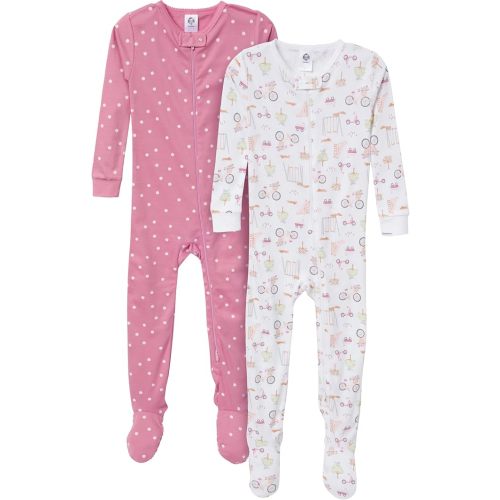 2-pack Footed Pajamas 6-9 Months