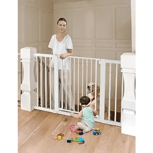 30" Tall Baby Gate for Stairs Doorways