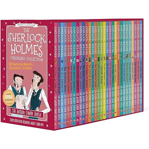 The Sherlock Holmes Children’s Collection: 30 Book Box Set (A Study in Scarlet, The Sign of the Four ... The Final Problem, The Hound of the Baskervilles) Paperback – October 21, 2021