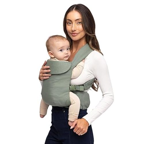 WildBird - Aerial Buckle Carrier - 2-24 Months - Standard (XS-XL) Acadian - Front or Back Carry - Cross Straps, Lumbar Support, Headrest - Hip Healthy - Baby Carrier - Baby Essentials - New Mom Gifts