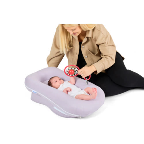 Rahoo Baby Learn & Lounge 3-in-1 Newborn Lounger - Space Gray