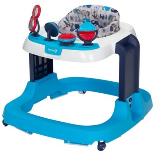 Safety 1st Ready, Set, Walk! DX Developmental Baby Walker, Color: Nantucket