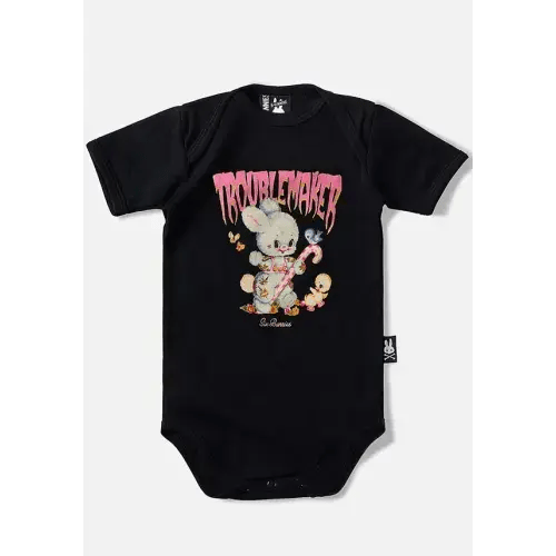 Six Bunnies - Troublemaker Black Romper - Buy Online Australia