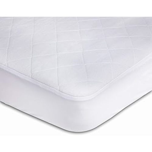 BreathableBaby, Max Comfort Mattress Pad for Crib and Toddler Mattresses Measuring 52" x28″ (132x 71cm), Waterproof, 3-Layers of Protection