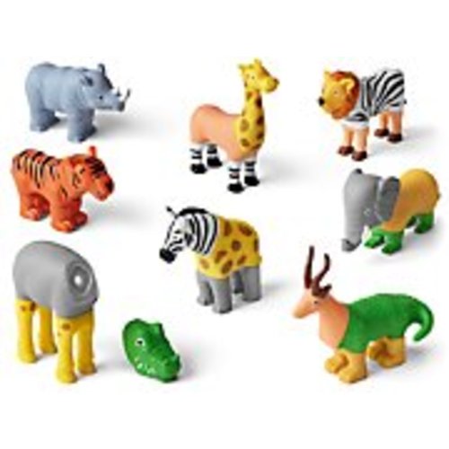 Mix & Match Mini Magnetic Wild Animals
