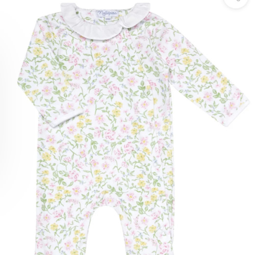 Berry Wildflowers Crossover Footie