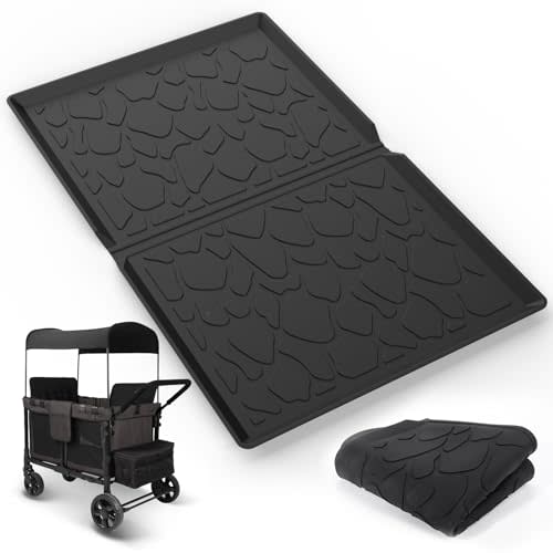 Vodolo Silicone Mat for Wonderfold Wagon W2,Luxe Accessories for Wonderfold Stroller to Protect Wagon from Sand, Dirt, and Water,Easy Clean