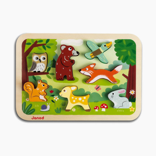 Janod Chunky Puzzle - Forest